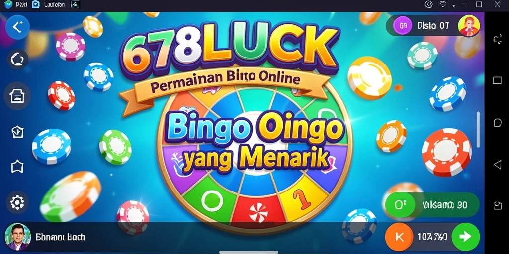 Screenshot utama gameplay 678LUCK yang menampilkan aksi Bingo yang seru.