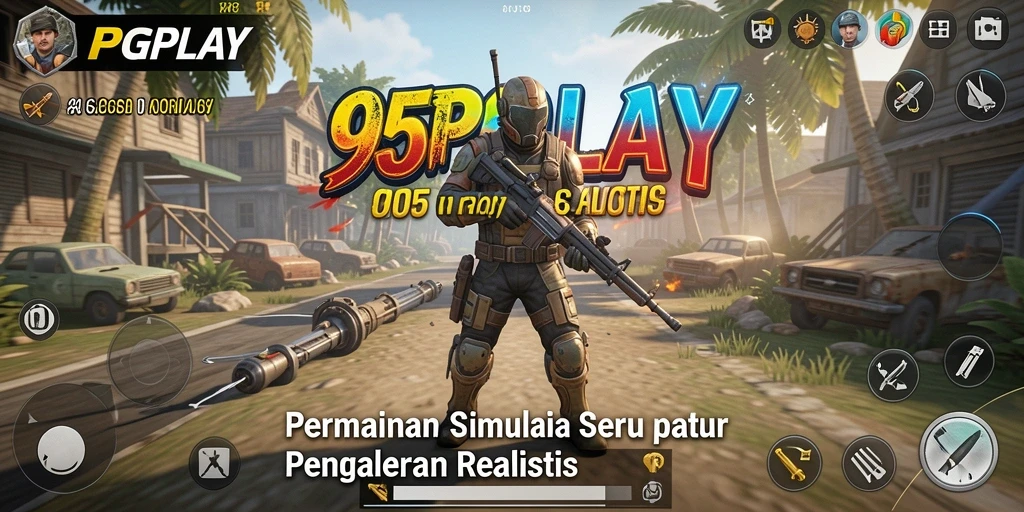 Tangkapan layar gameplay 95PGPLAY yang menakjubkan dengan grafis realistis.