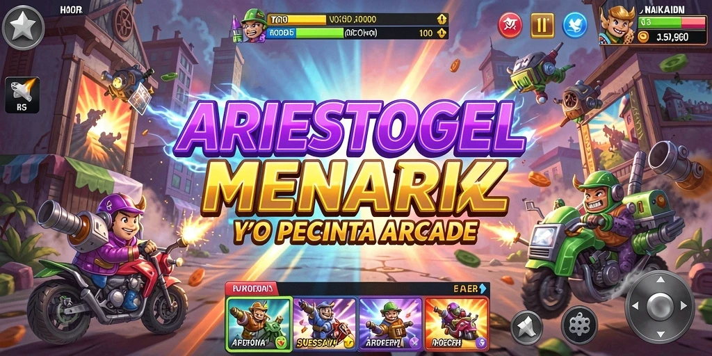 Tampilan menarik dari permainan ARIESTOGEL yang mengasyikkan.