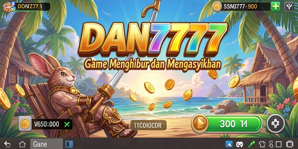 Tampilan gameplay yang mengasyikkan dalam DAN777.