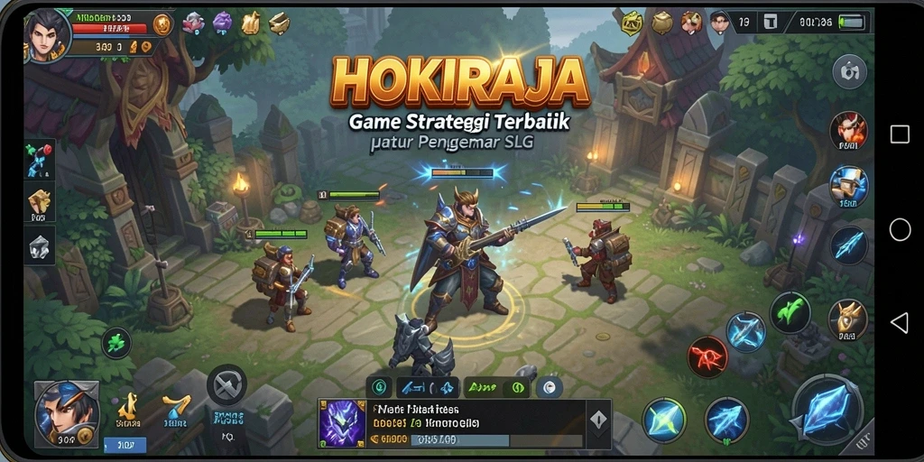 Gameplay menegangkan di dunia strategi HOKIRAJA.