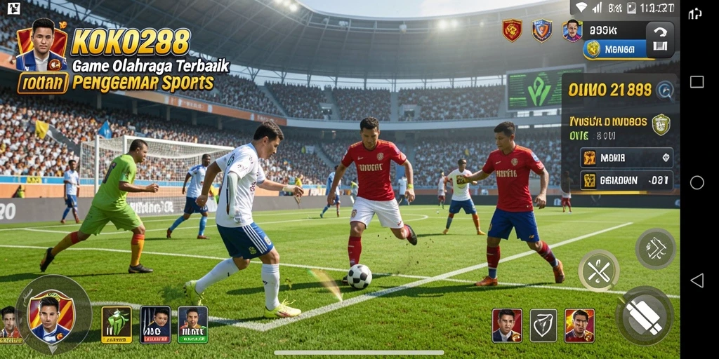 Screenshot utama KOKO288 menampilkan gameplay yang seru dan mendebarkan.