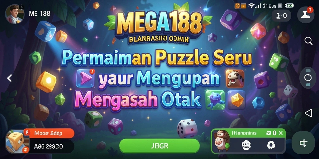 Screenshot gameplay MEGA188 yang menampilkan teka-teki menarik.