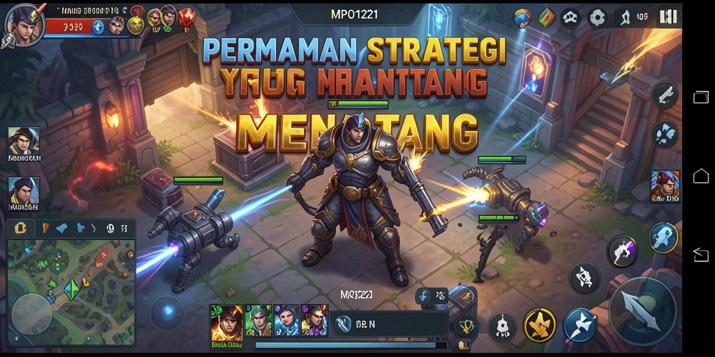 Gameplay menantang dari MPO1221 dengan strategi yang mendalam.