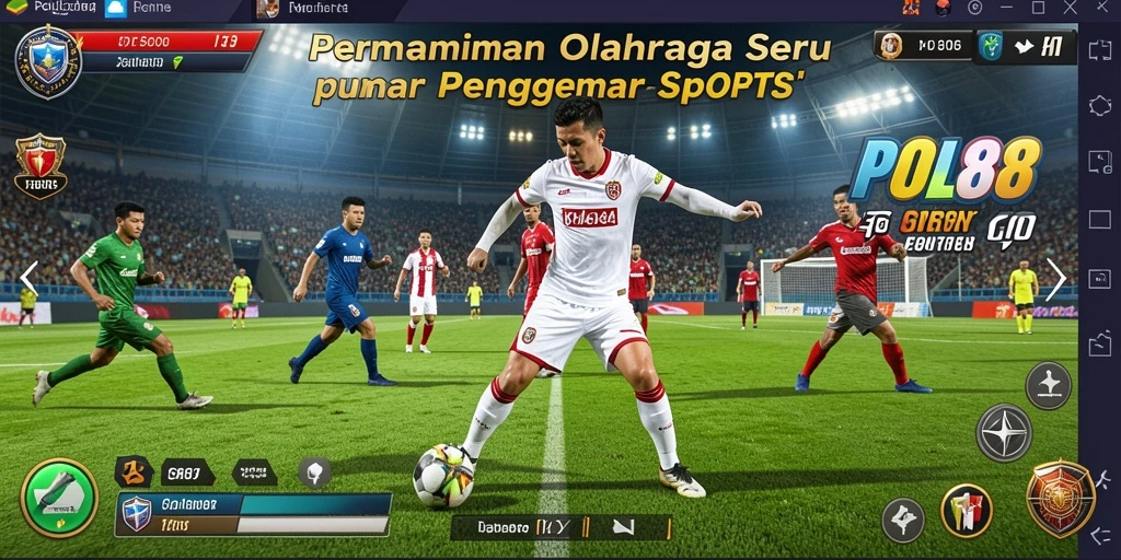Screenshot POL88 menampilkan aksi bermain olahraga yang menarik dan dinamis.