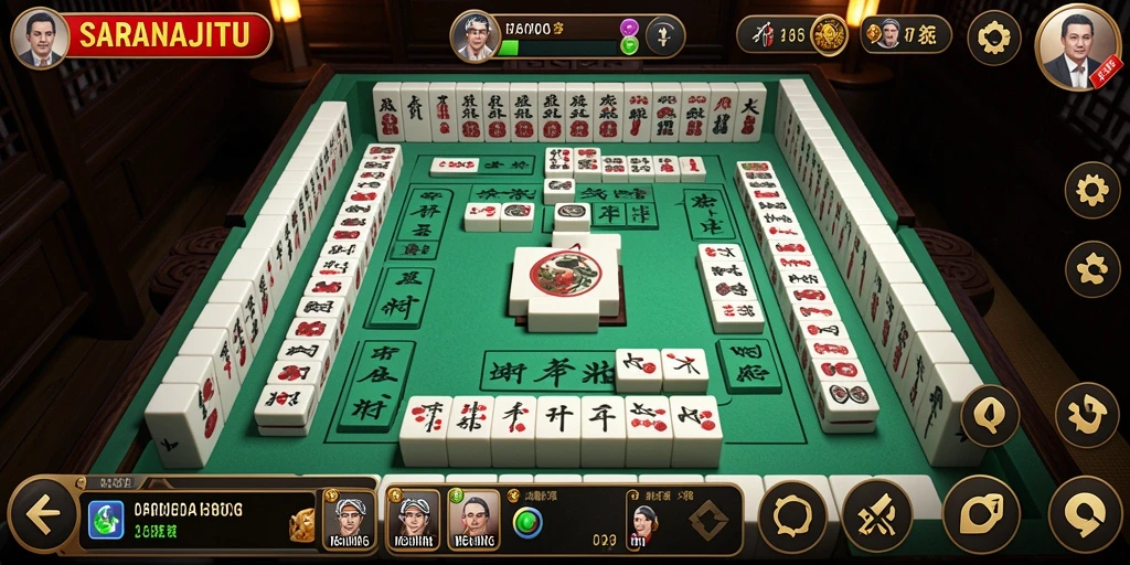 Gameplay SARANAJITU yang menyenangkan dan menantang di layar.