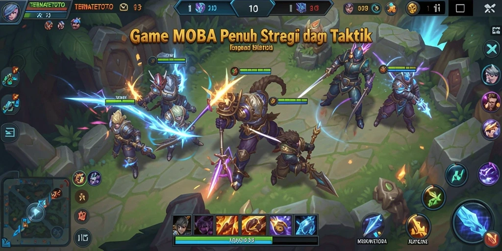 Tampilan menarik dari gameplay TERNATETOTO yang penuh aksi.
