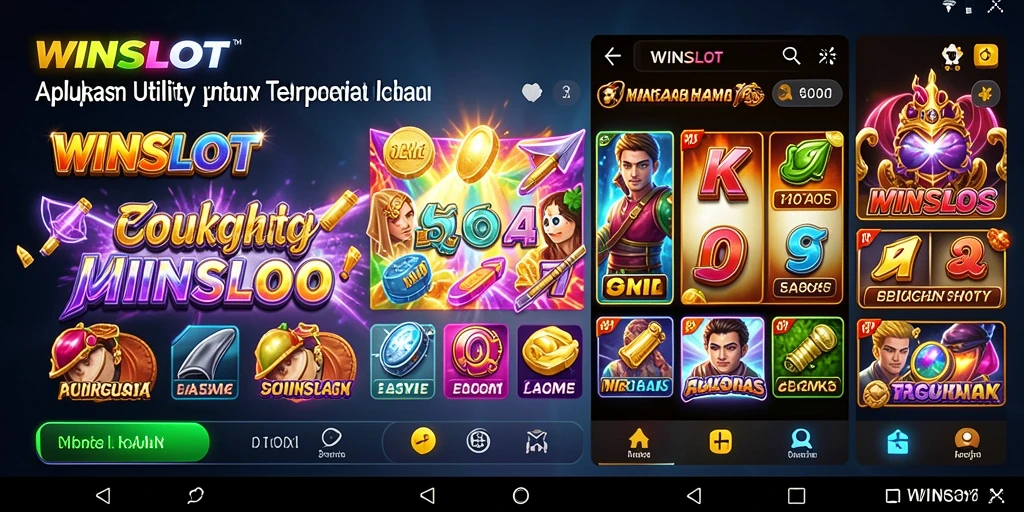 Screenshot utama WINSLOT menampilkan fitur alat bantu yang efisien.