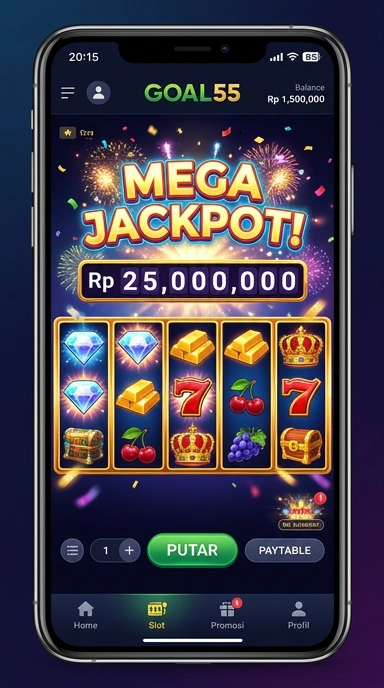 Beragam kategori aplikasi yang tersedia di platform goal55.